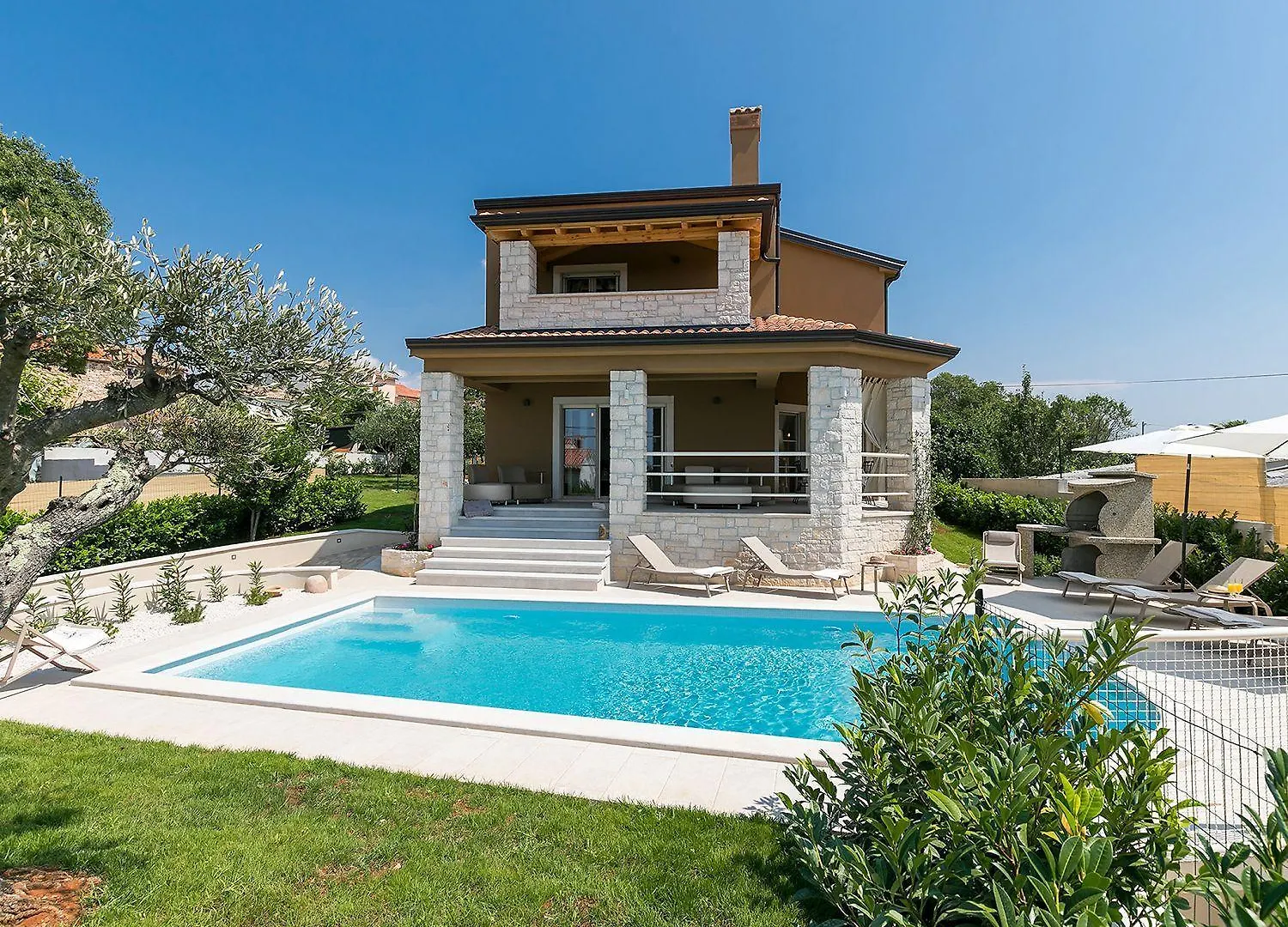 Traumhafte Villa Mit Beheizbarem Privatpool, Outdoor-Gym, Meerblick, In Umgebung Von Weinbergen Vizinada Holiday home